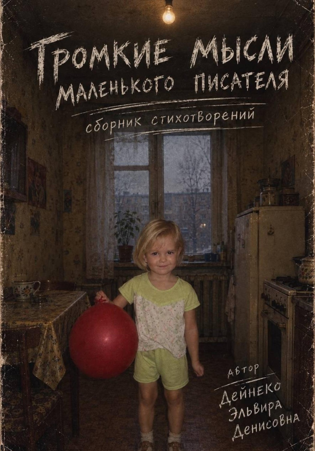 Обложка книги «Громкие мысли маленького писателя. Сборник стихотворений»