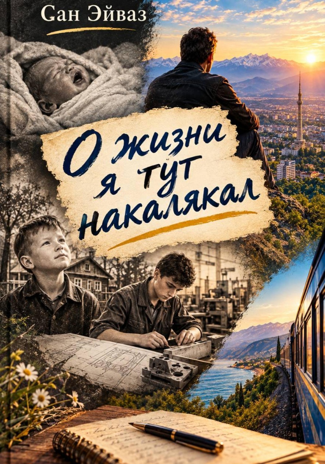 Обложка книги «О жизни я тут накалякал»