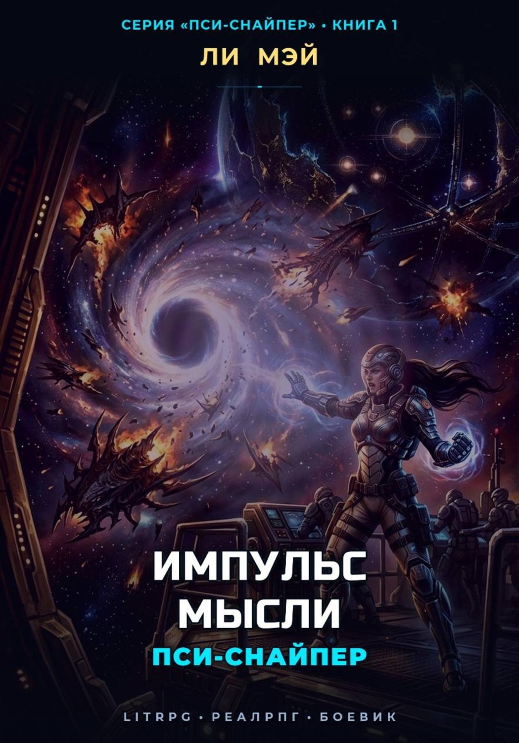 Обложка книги «Пси-Снайпер: Импульс Мысли»