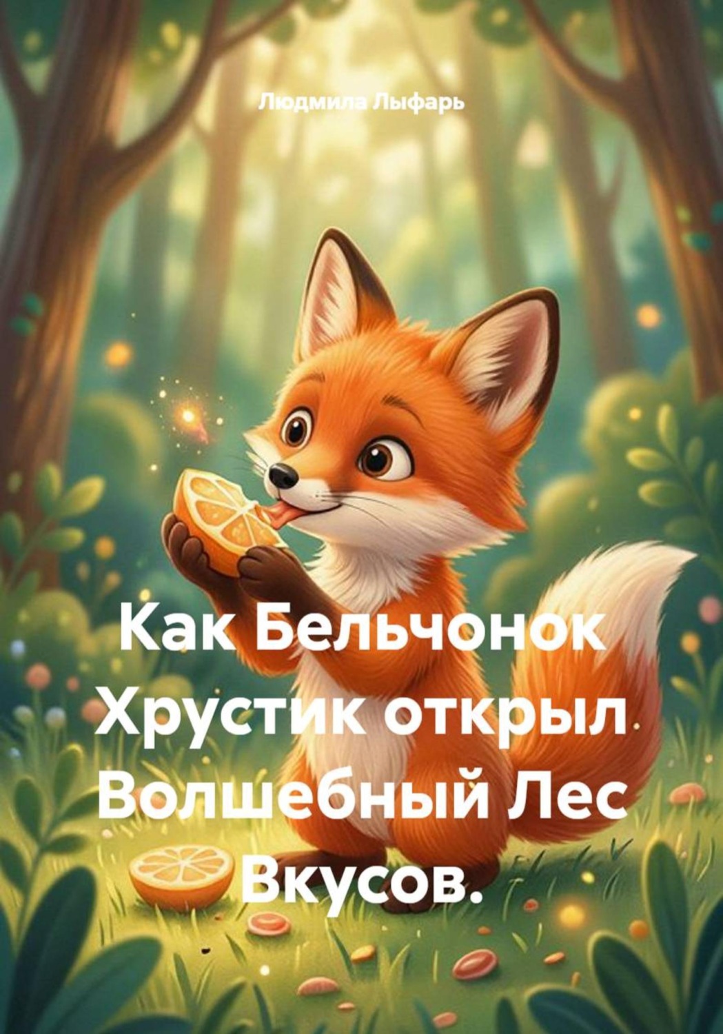 Обложка книги «Как Бельчонок Хрустик открыл Волшебный Лес Вкусов»
