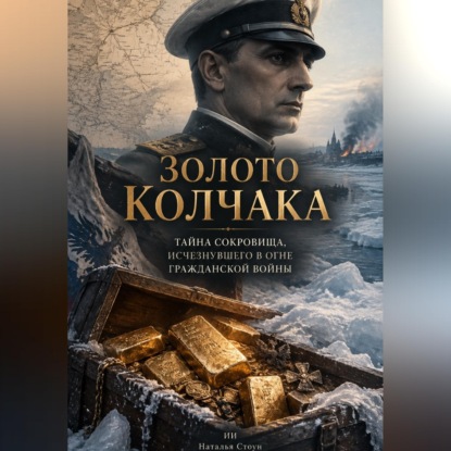 Обложка книги «Золото Колчака: Тайна сокровища, исчезнувшего в огне Гражданской войны»