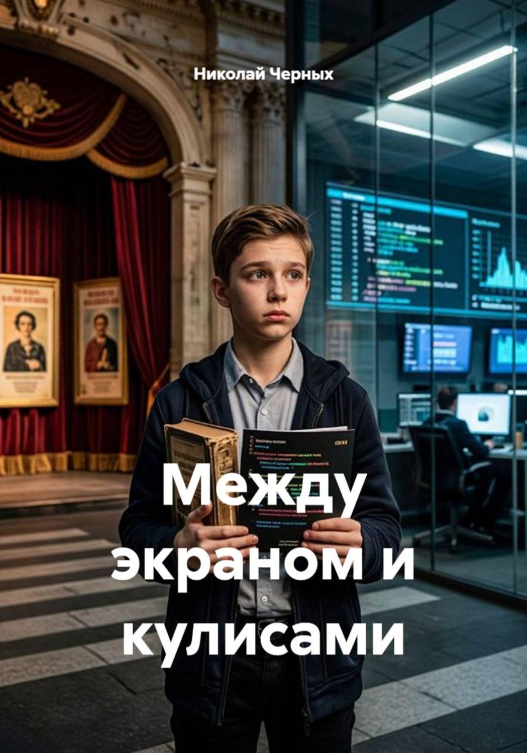 Обложка книги «Между экраном и кулисами»