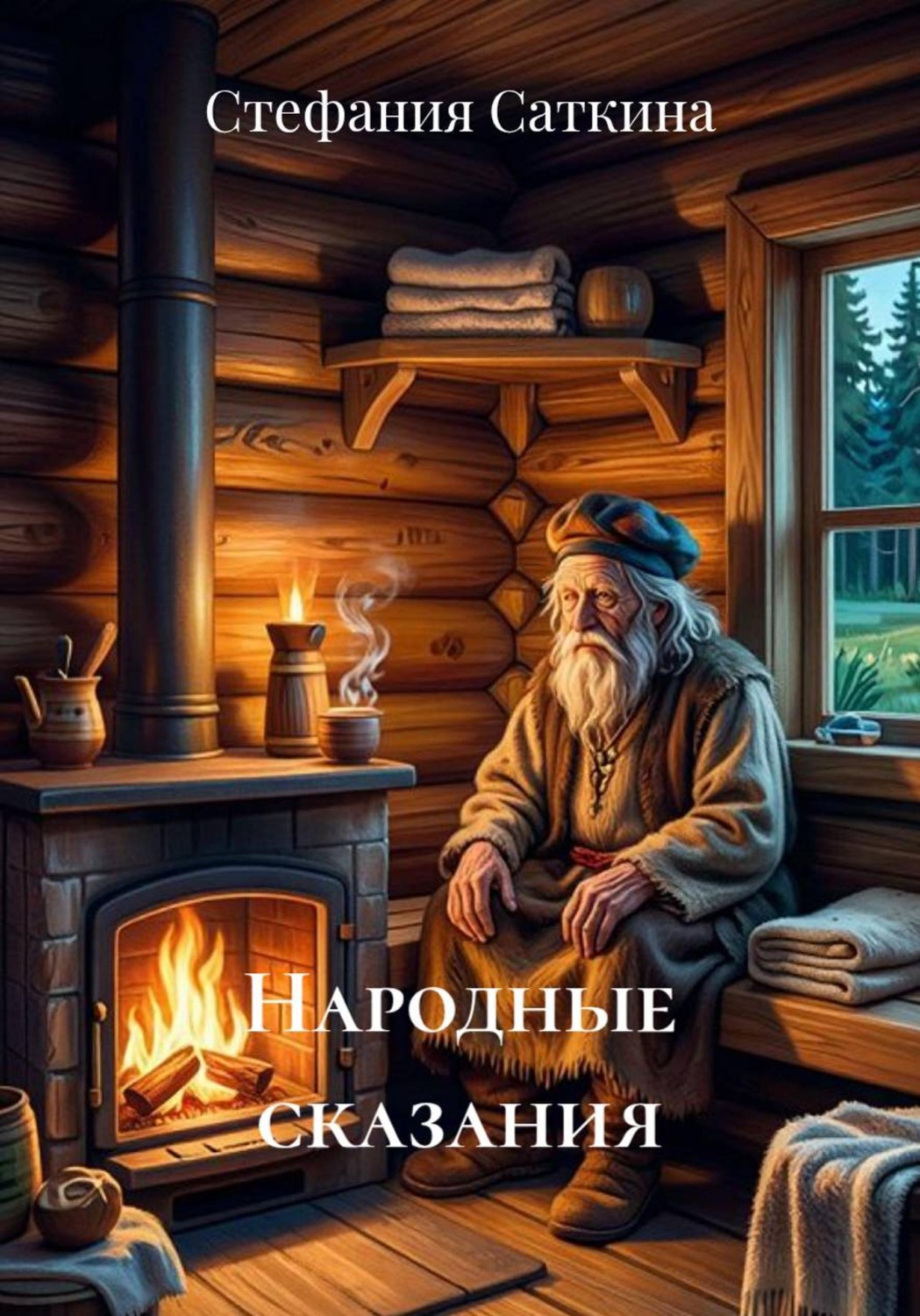 Обложка книги «Народные сказания»