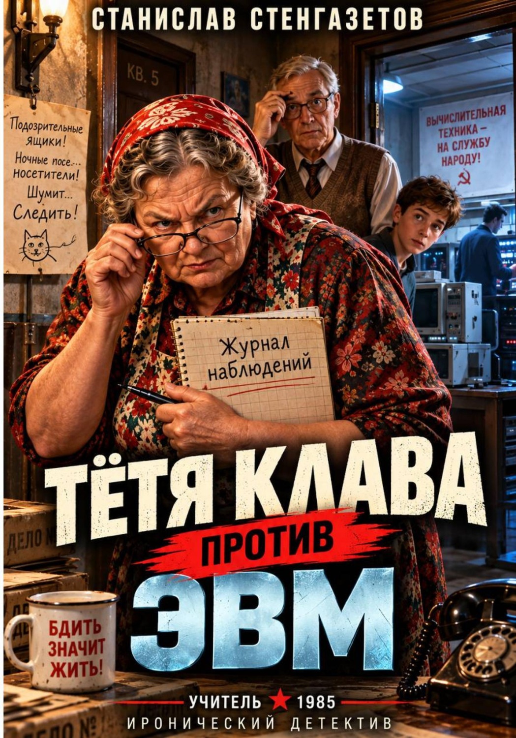 Обложка книги «Тётя Клава против ЭВМ»