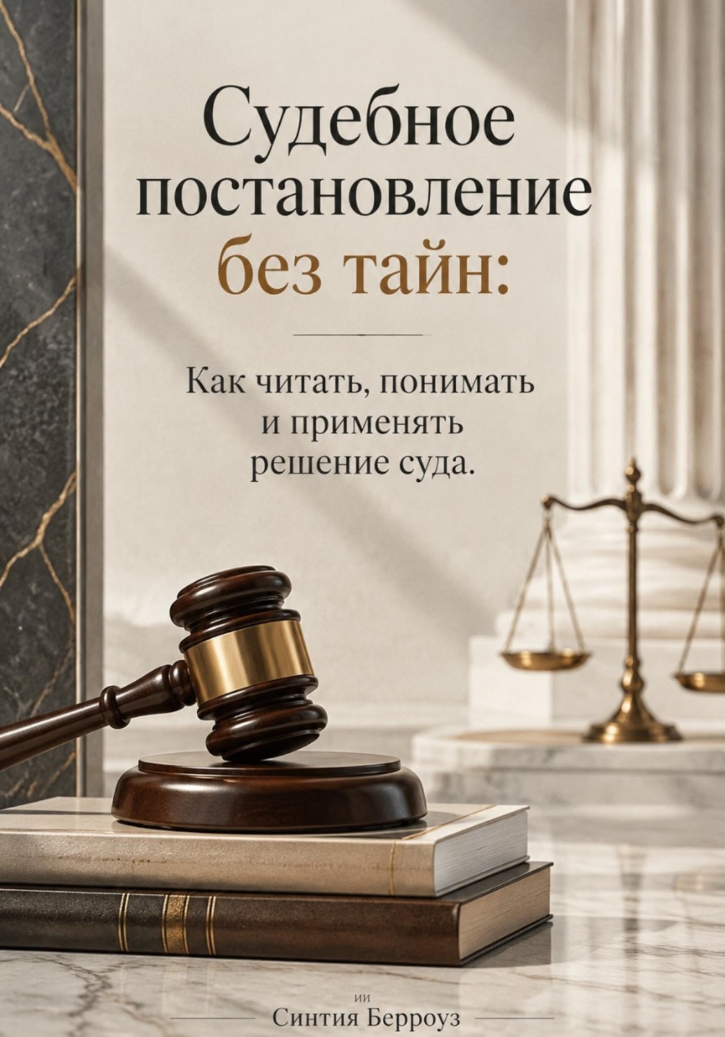 Обложка книги «Судебное постановление без тайн: Как читать, понимать и применять решение суда»