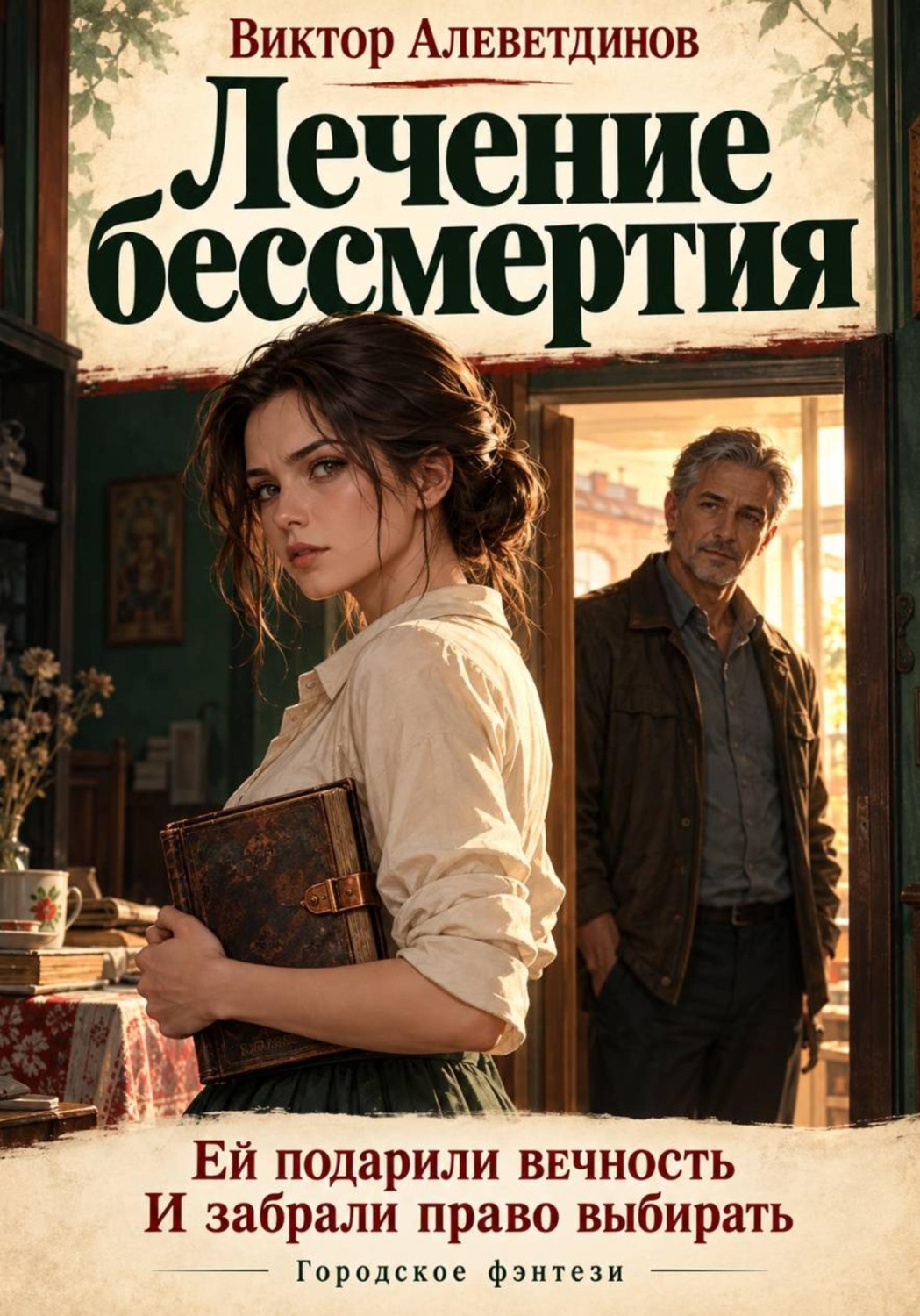 Обложка книги «Лечение бессмертия»