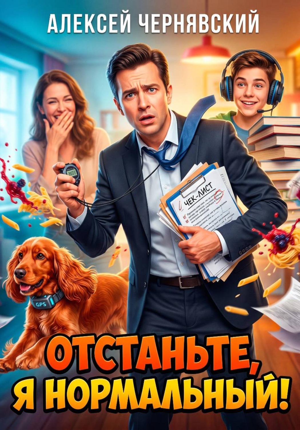 Обложка книги «Отстаньте, я нормальный!»