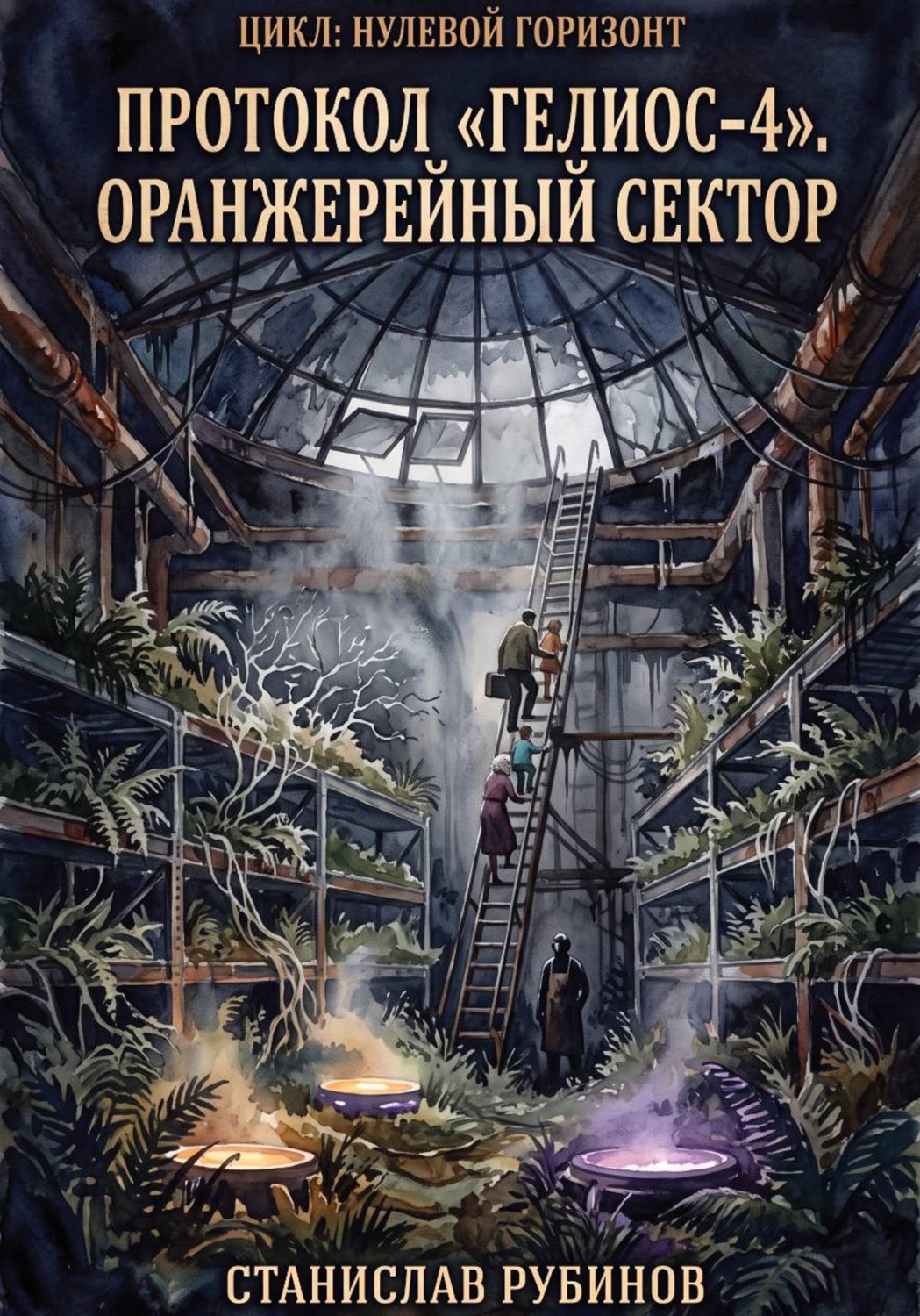 Обложка книги «Протокол «Гелиос-4». Оранжерейный сектор (Цикл: Нулевой горизонт - Сезон 12)»