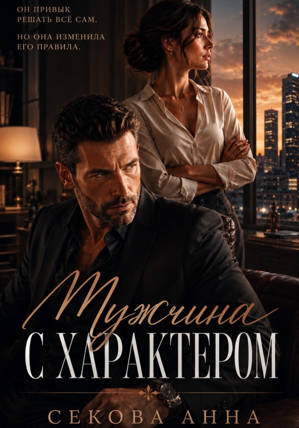 Обложка книги «Мужчина с характером»