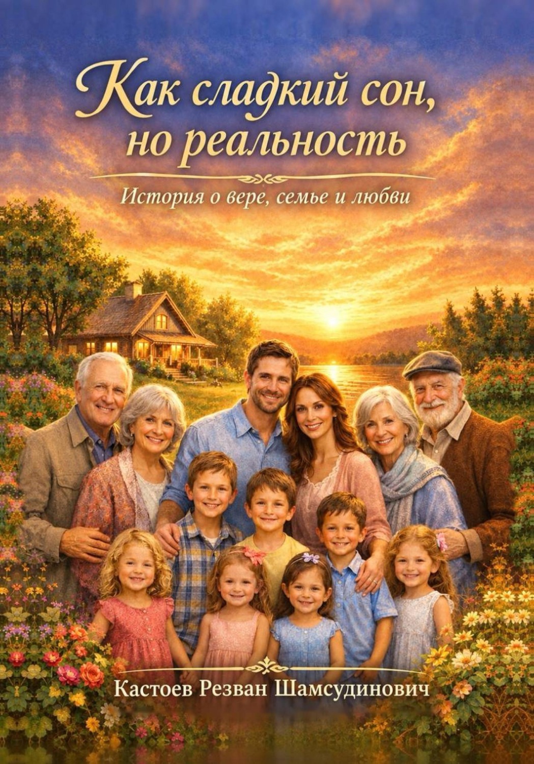Обложка книги «КАК СЛАДКИЙ СОН, НО РЕАЛЬНОСТЬ.»