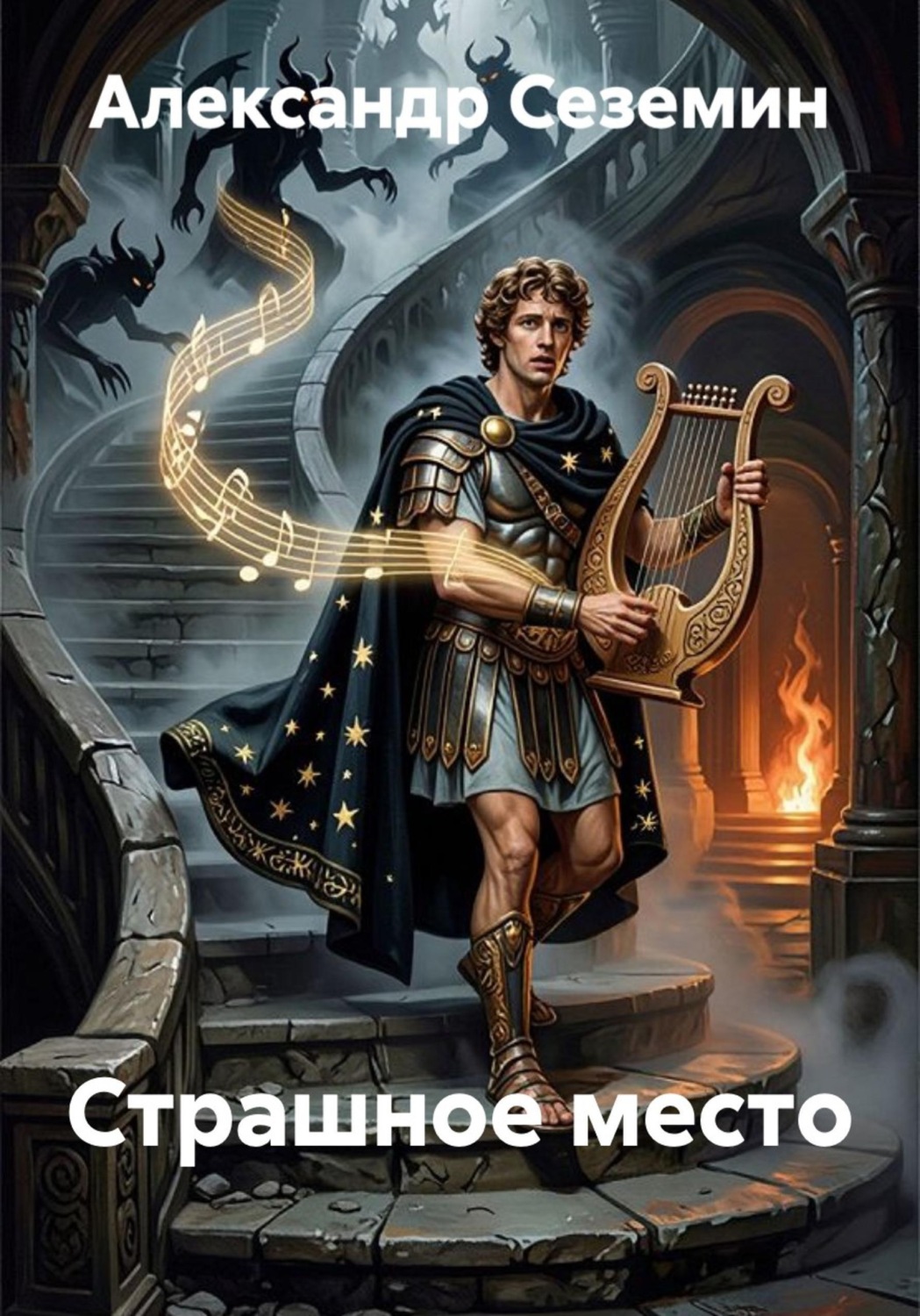 Обложка книги «Страшное место»