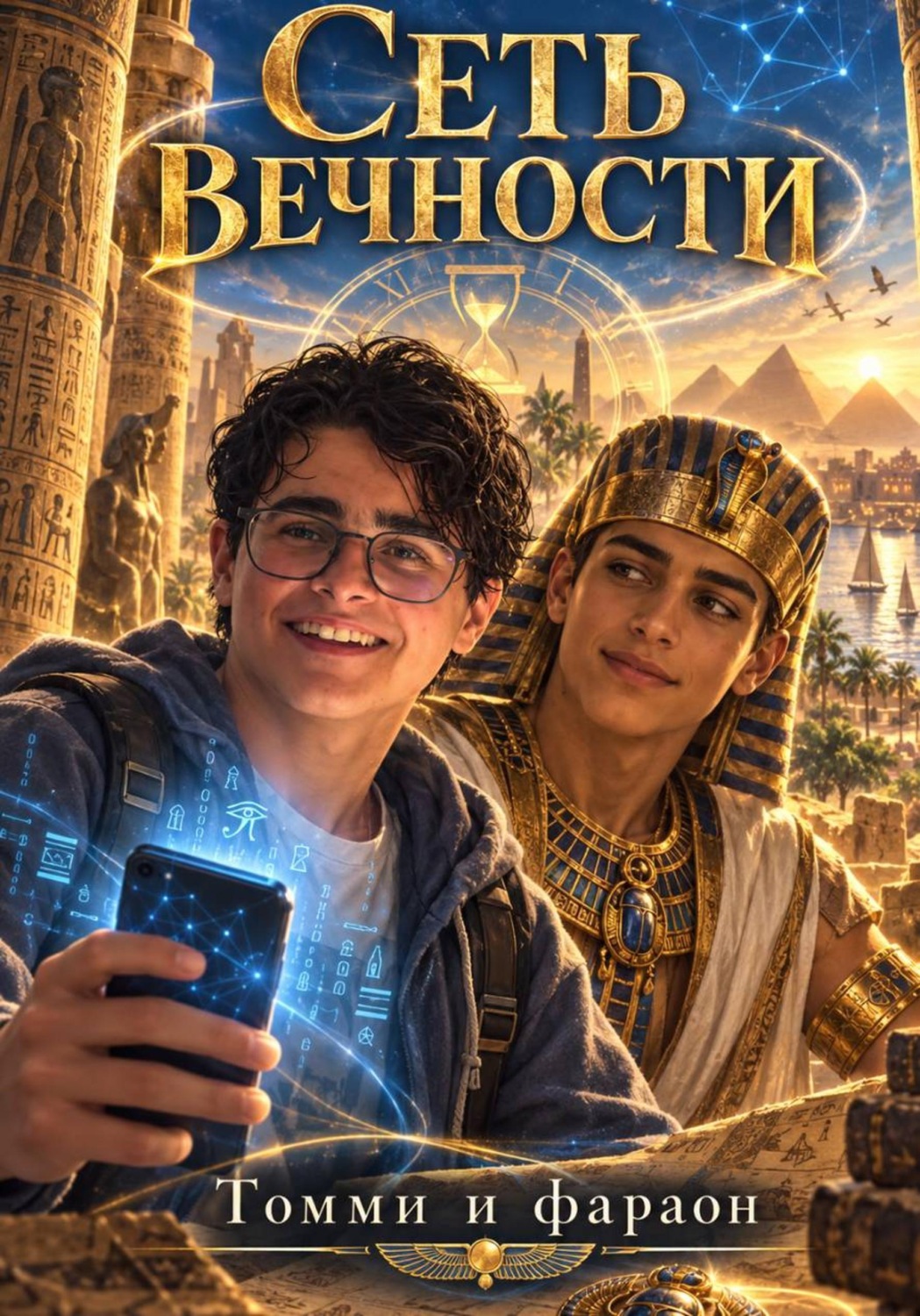 Обложка книги «Сеть вечности. Томми и фараон»