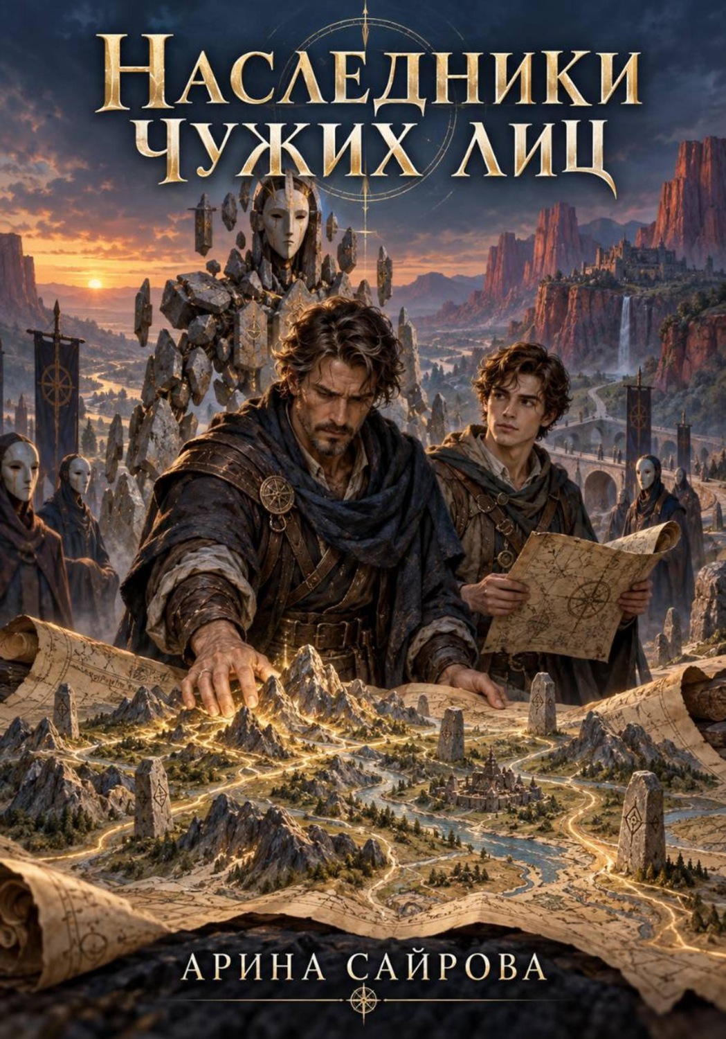 Обложка книги «Наследники чужих лиц»