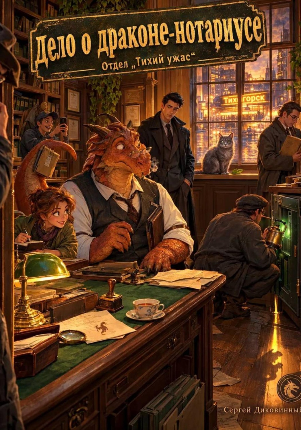 Обложка книги «Дело о драконе-нотариусе»