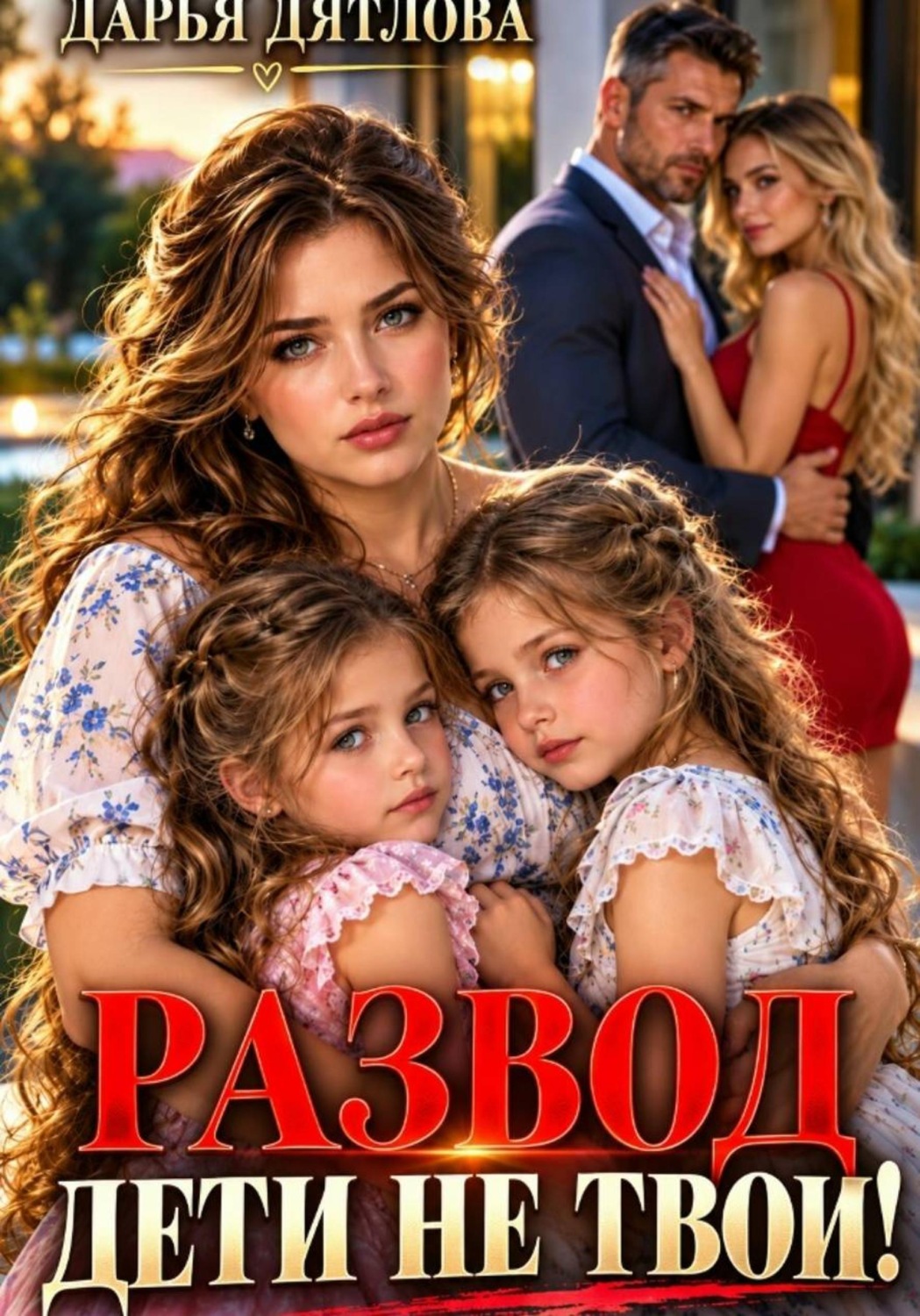 Обложка книги «Развод, дети не твои.»