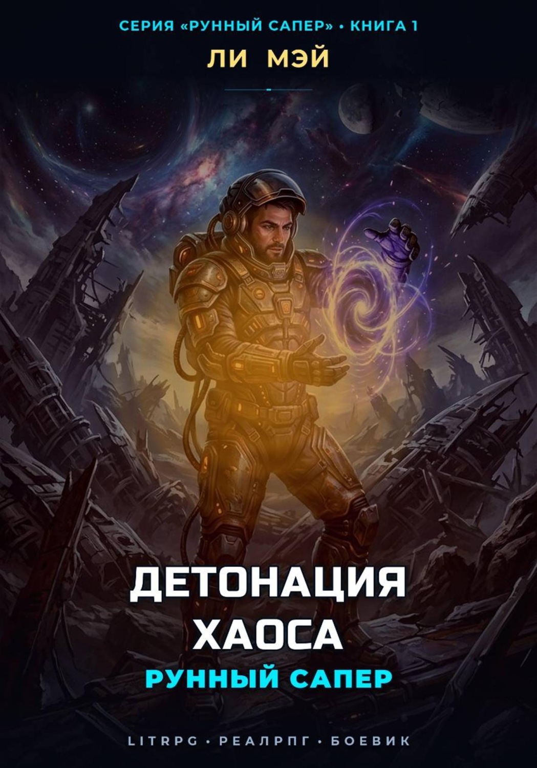 Обложка книги «Рунный Сапер: Детонация Хаоса»