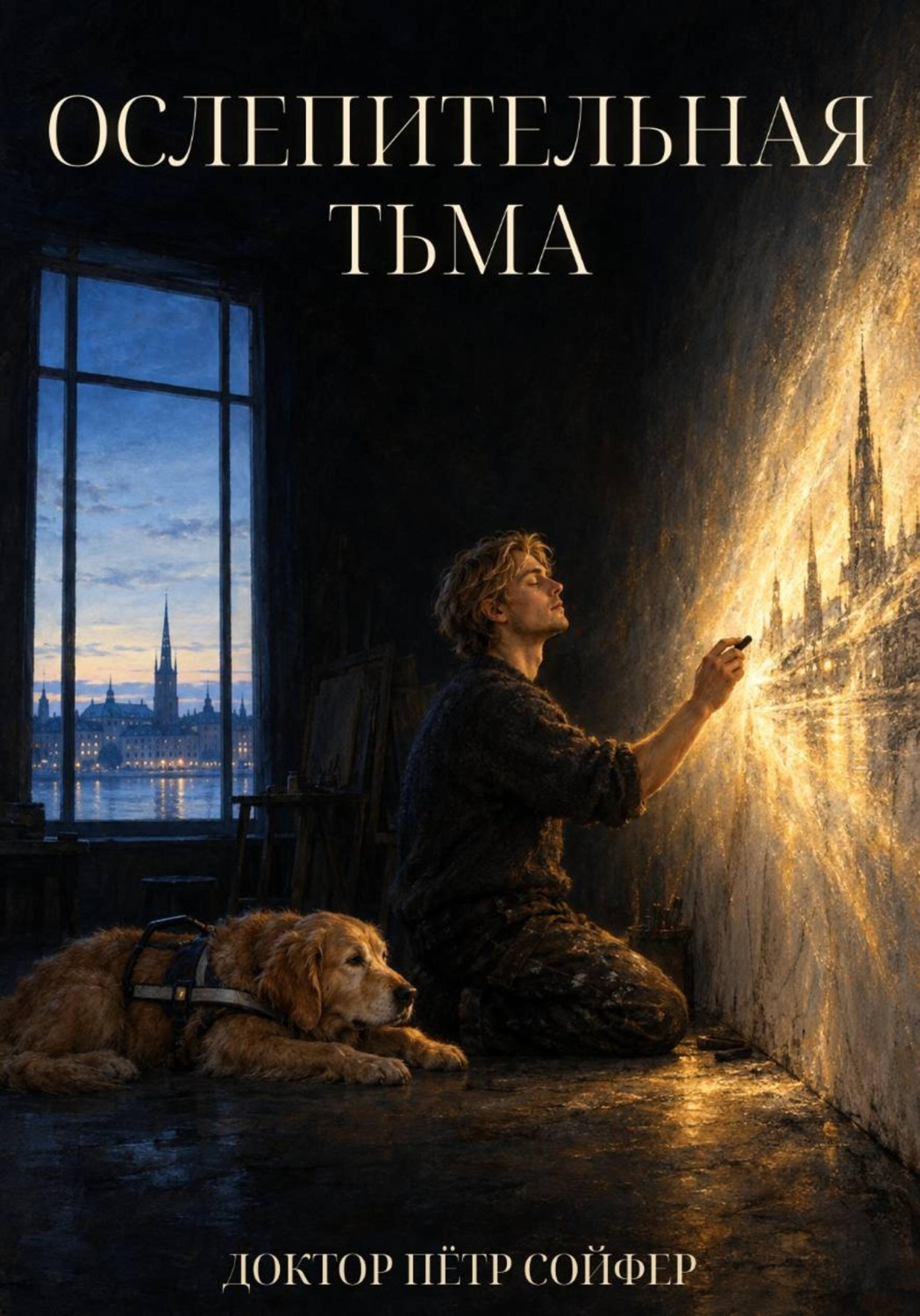 Обложка книги «Ослепительная тьма»