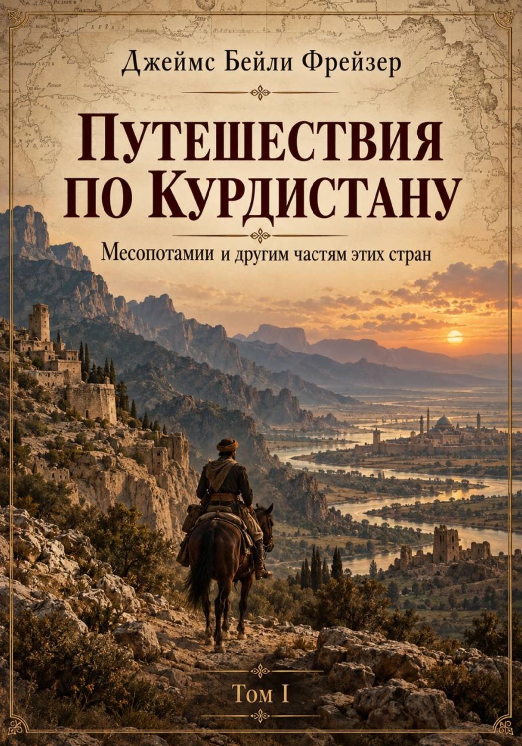 Обложка книги «Путешествия по Курдистану, Месопотамии и другим странам. Том I»