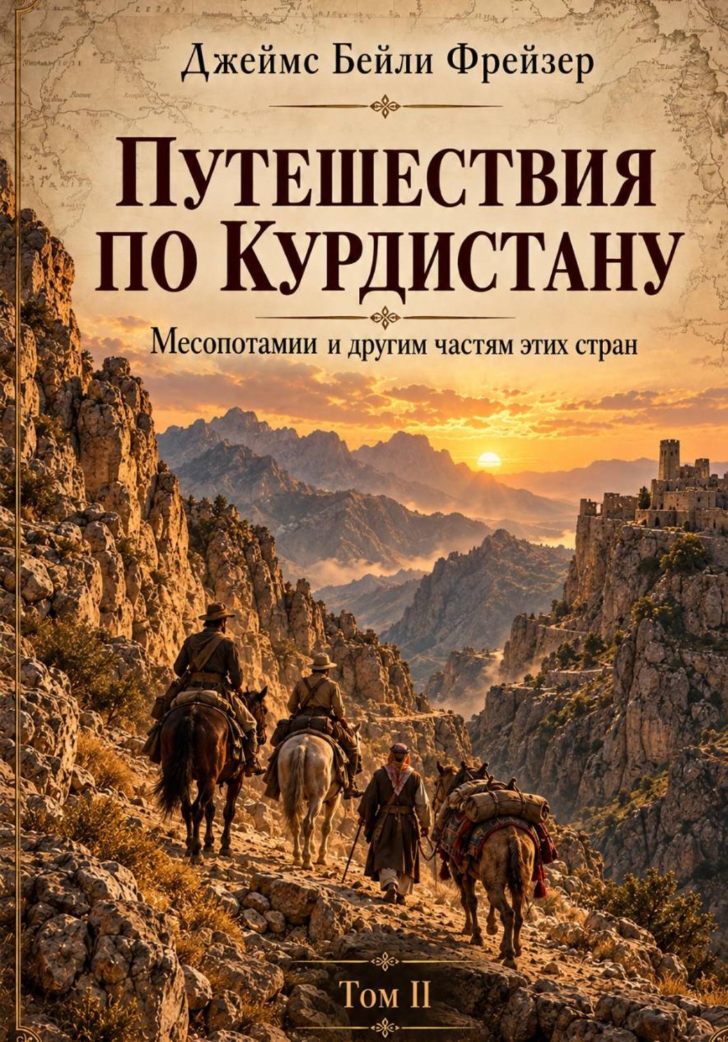 Обложка книги «Путешествия по Курдистану, Месопотамии и другим странам. Том II»