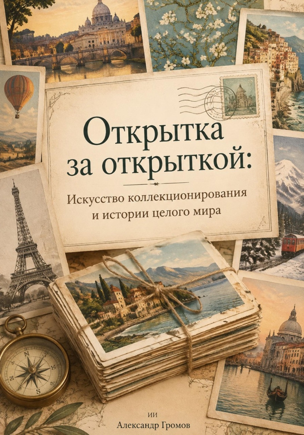 Обложка книги «Открытка за открыткой: Искусство коллекционирования и истории целого мира»
