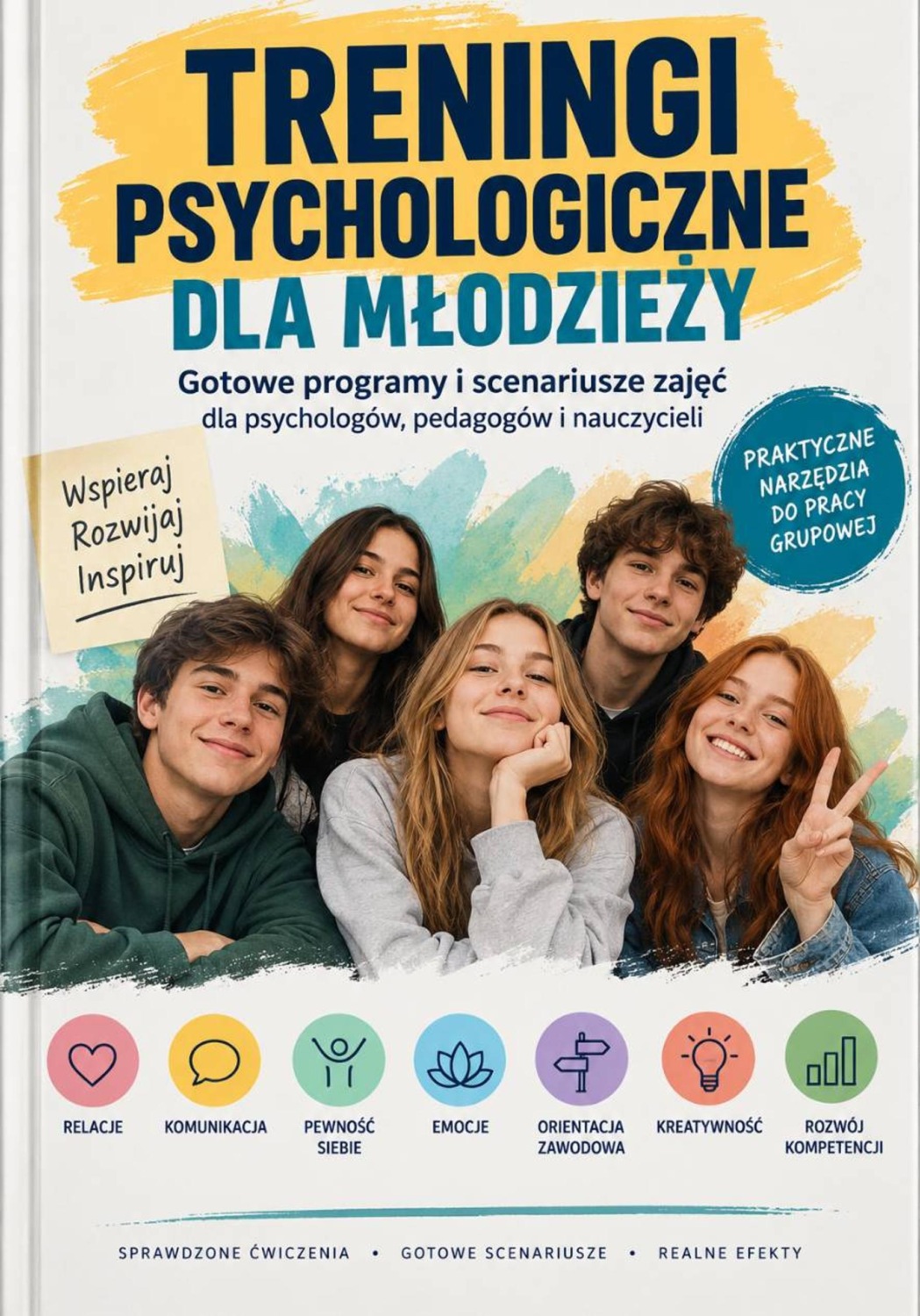 Обложка книги «Treningi psychologiczne dla młodzieży»