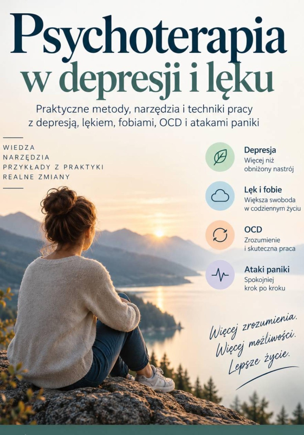 Обложка книги «Psychoterapia w depresji i lęku»