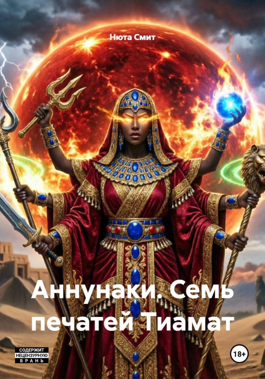 Обложка книги «Аннунаки. Семь печатей Тиамат»