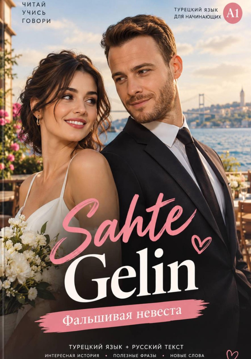 Обложка книги «Sahte Gelin / Фальшивая невеста. Книга для изучения турецкого. А1»