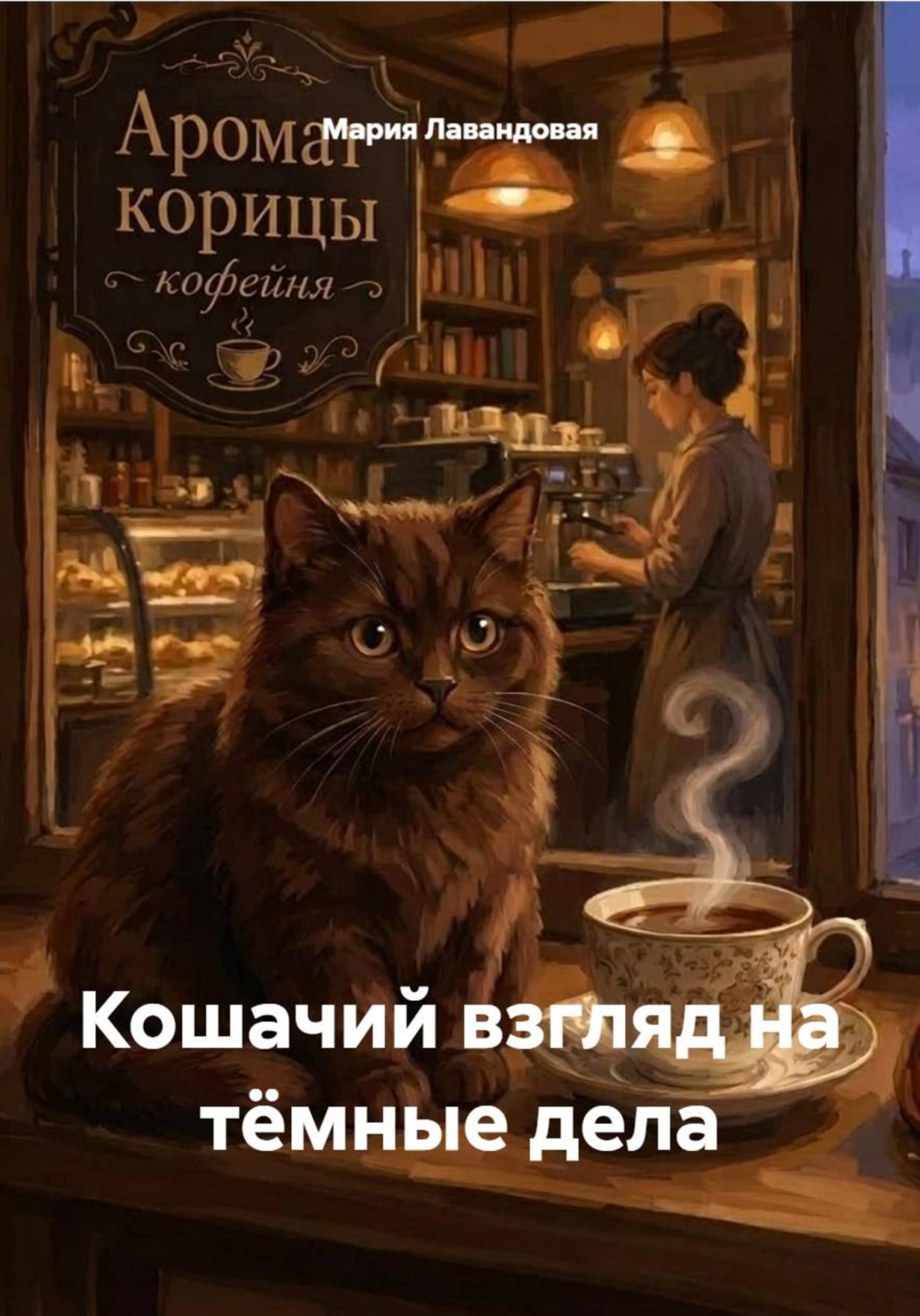Обложка книги «Кошачий взгляд на тёмные дела»