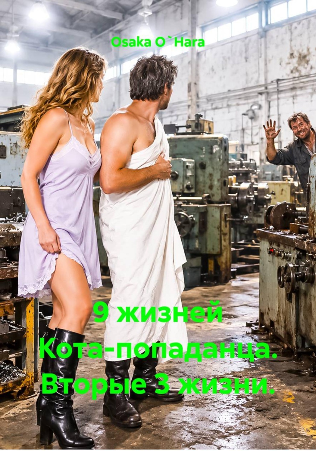 Обложка книги «9 жизней Кота-попаданца. Вторые 3 жизни»