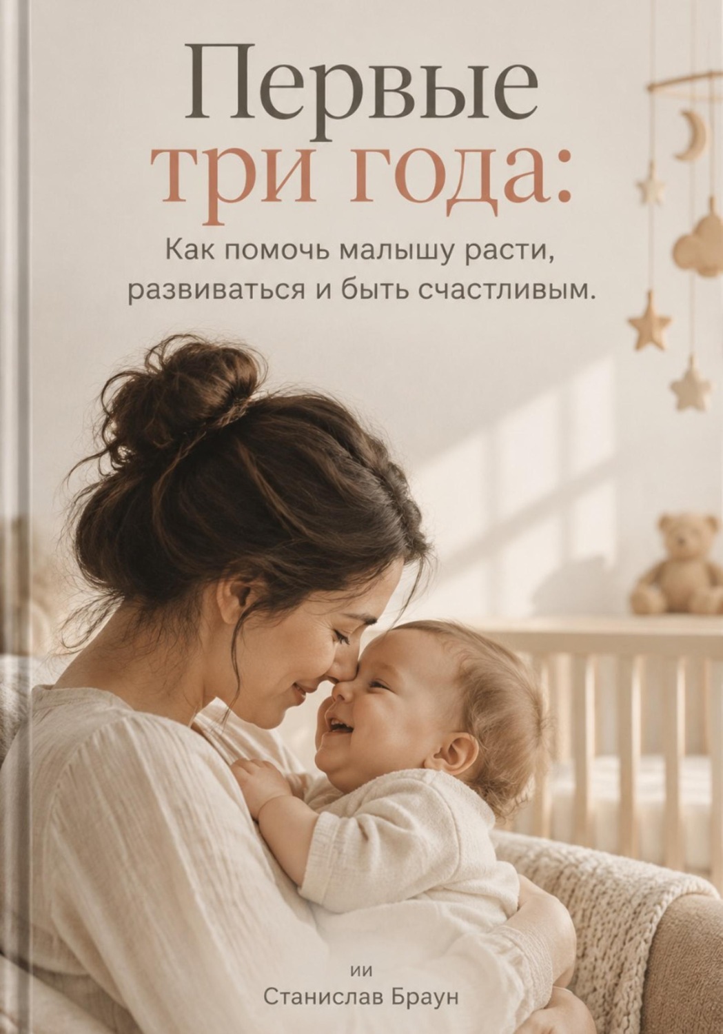 Обложка книги «Первые три года: Как помочь малышу расти, развиваться и быть счастливым»