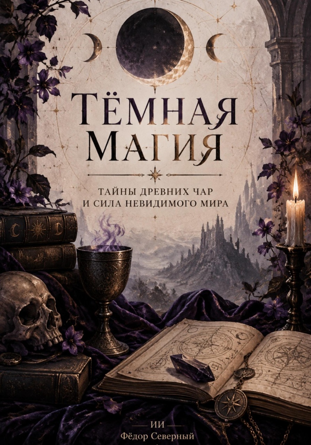Обложка книги «Тёмная магия. Тайны древних чар и сила невидимого мира»