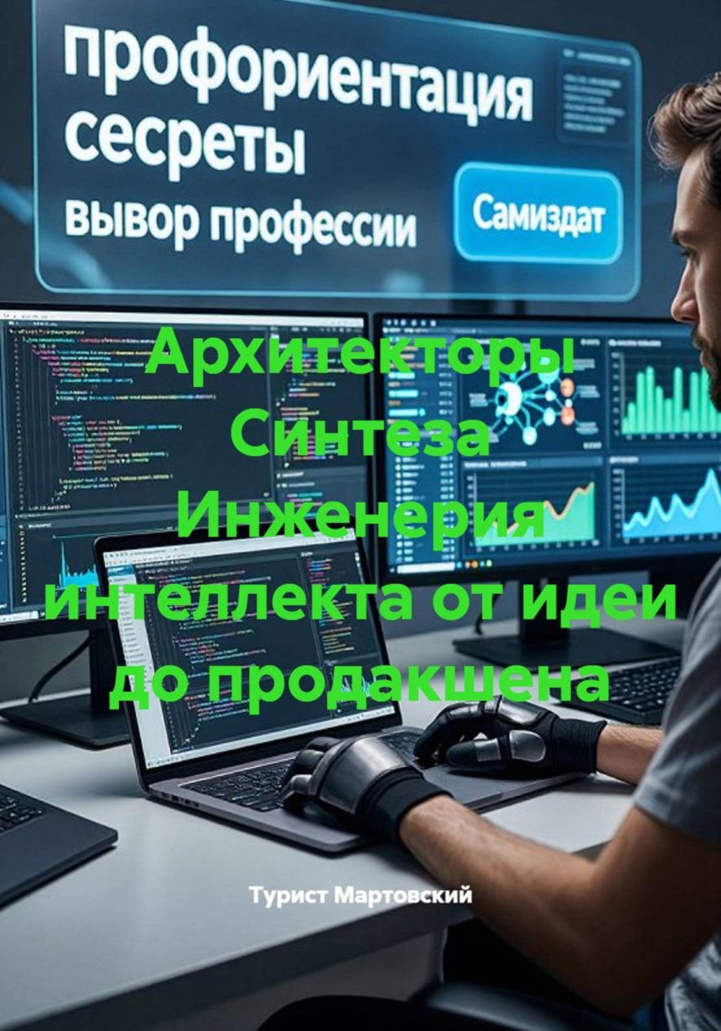Обложка книги «Архитекторы Синтеза Инженерия интеллекта от идеи до продакшена»