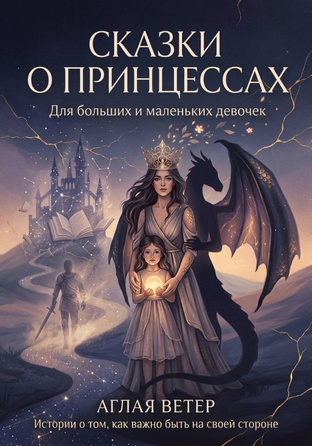 Обложка книги «Сказки о принцессах»