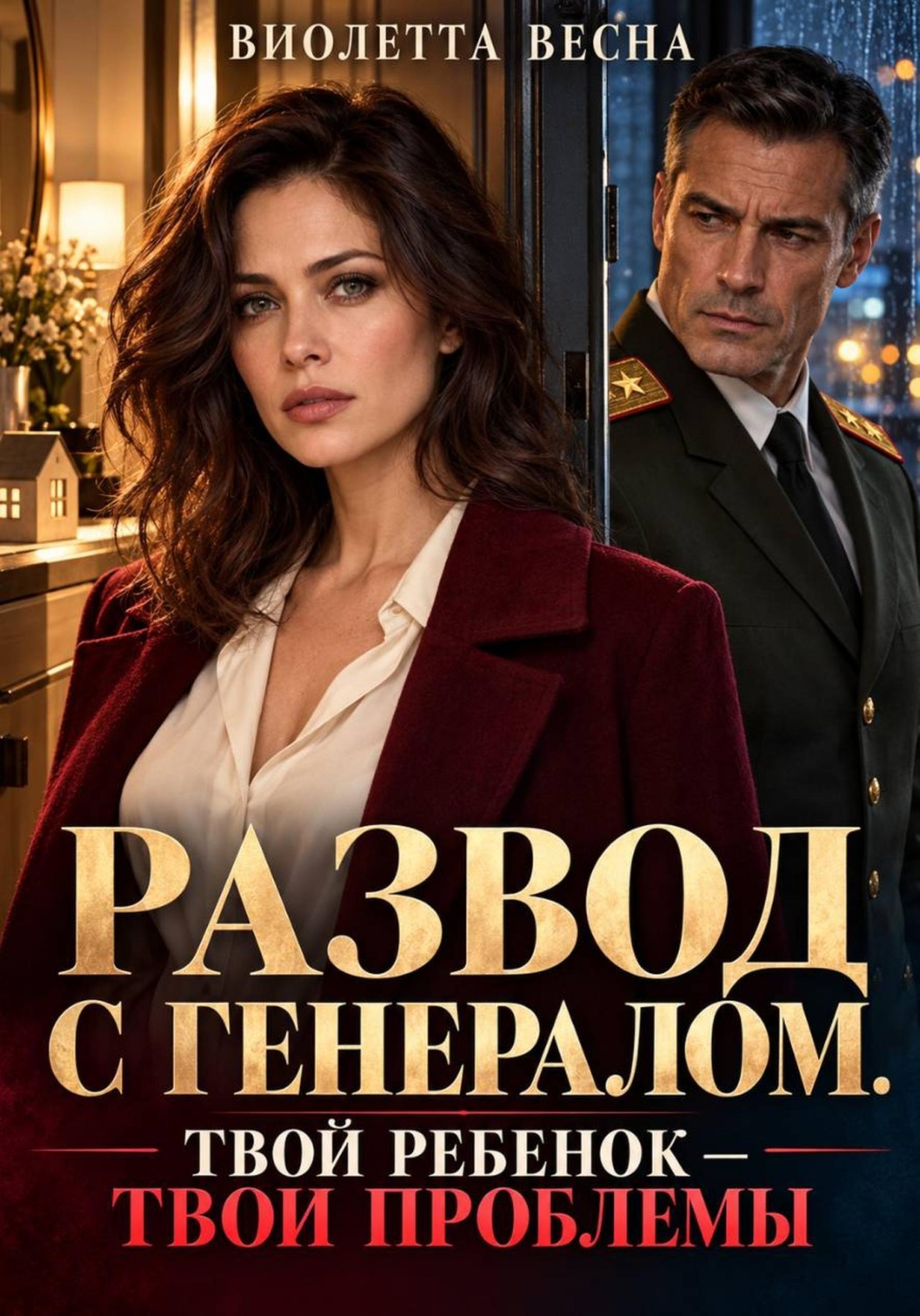 Обложка книги «Развод с генералом. Твой ребенок — твои проблемы»