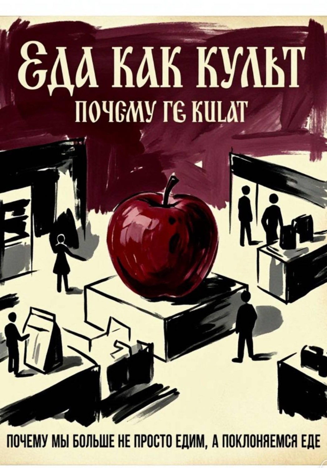 Обложка книги «Еда как культ»