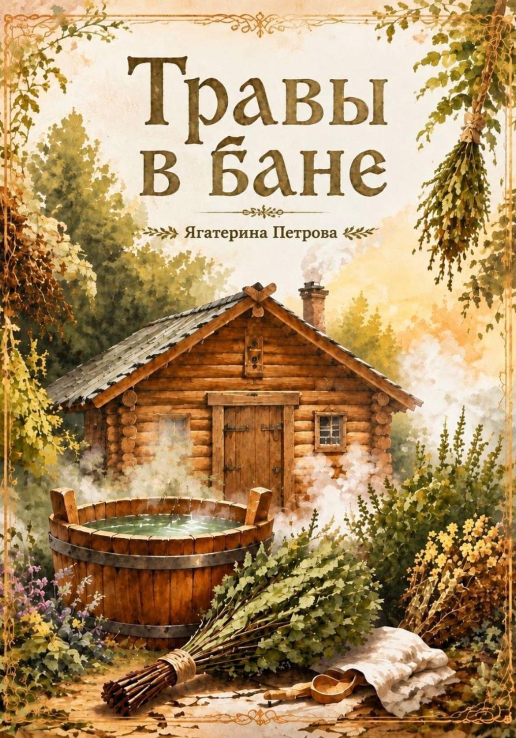 Обложка книги «Травы в бане»