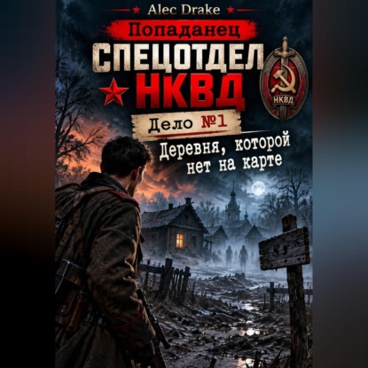 Обложка книги «Попаданец. Спецотдел НКВД. Дело 1: Деревня, которой нет на карте»