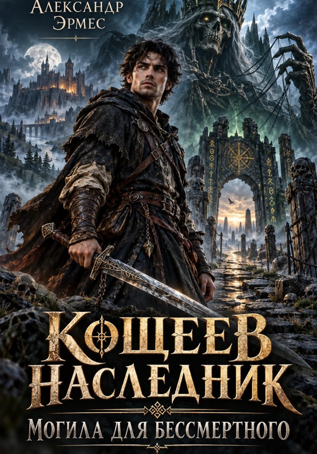 Обложка книги «Кощеев Наследник. Могила для бессмертного»