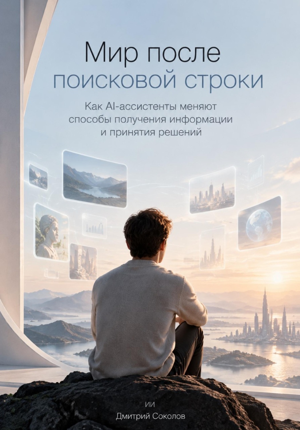 Обложка книги «Мир после поисковой строки: Как AI-ассистенты меняют способы получения информации и принятия решений»