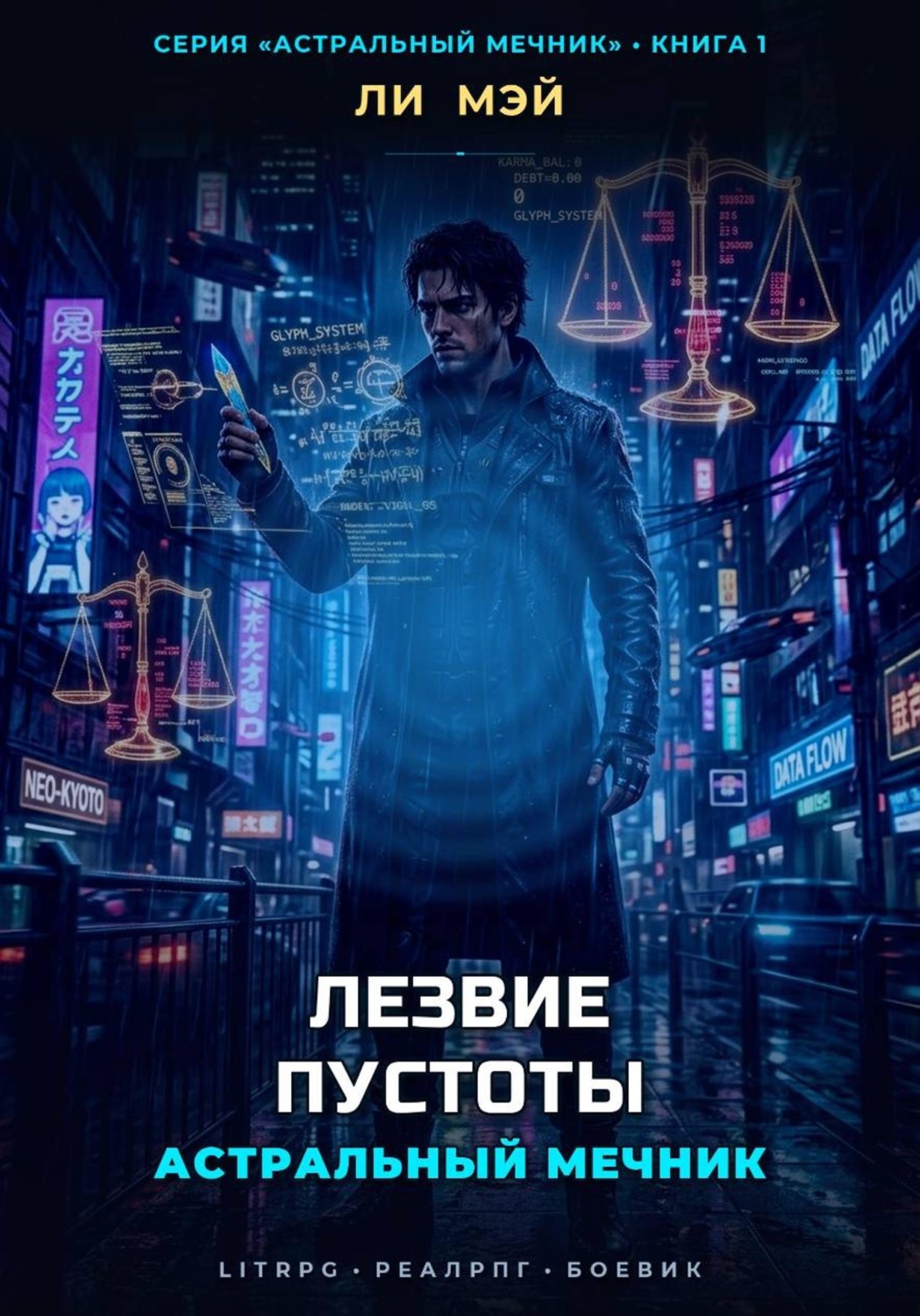 Обложка книги «Астральный мечник: Лезвие пустоты»