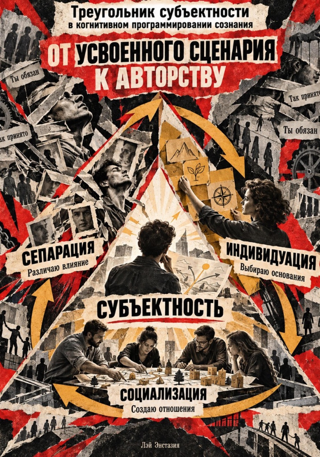 Обложка книги «Треугольник субъектности в когнитивном программировании сознания»