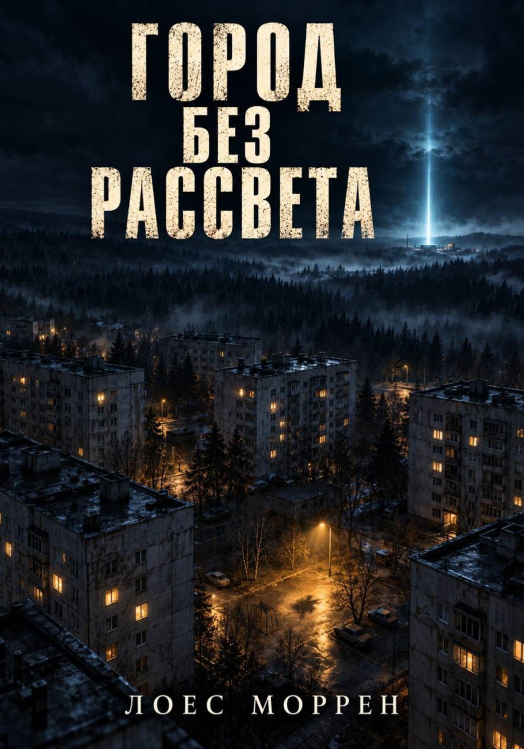 Обложка книги «Город без рассвета»