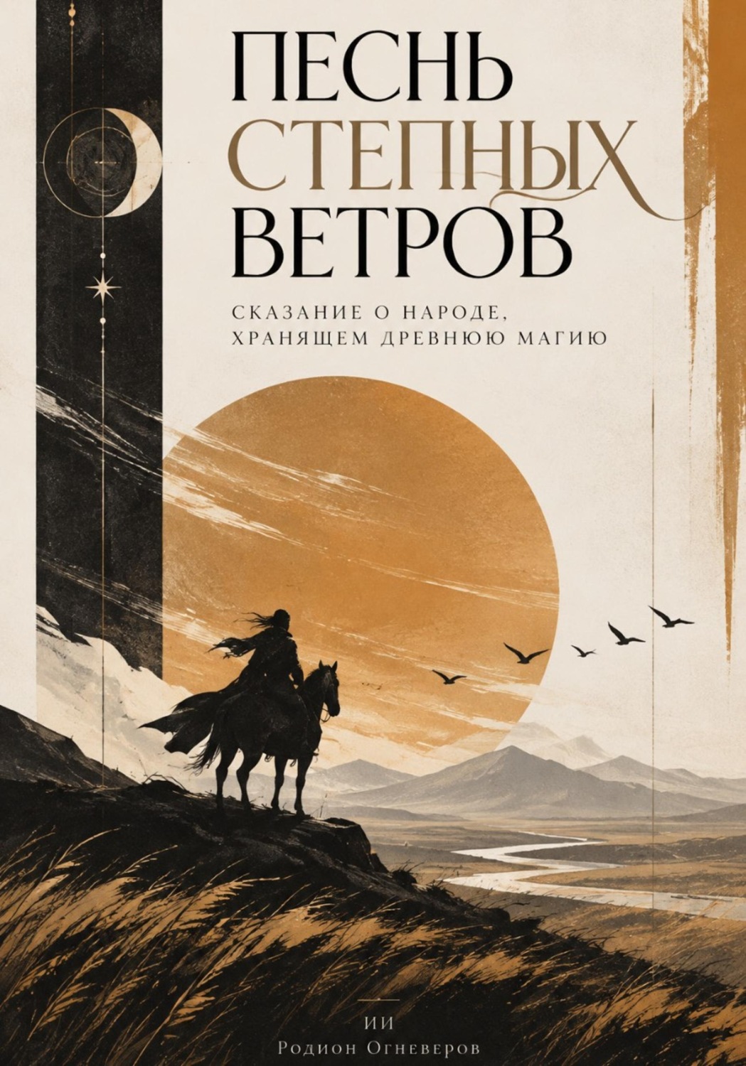 Обложка книги «Песнь степных ветров. Сказание о народе, хранящем древнюю магию»