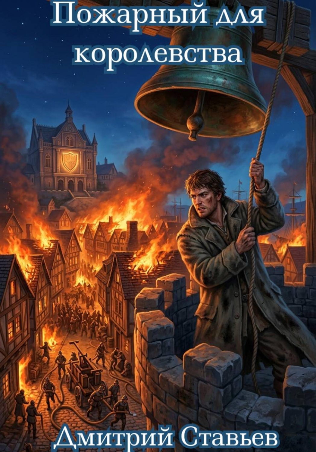 Обложка книги «Пожарный для королевства»