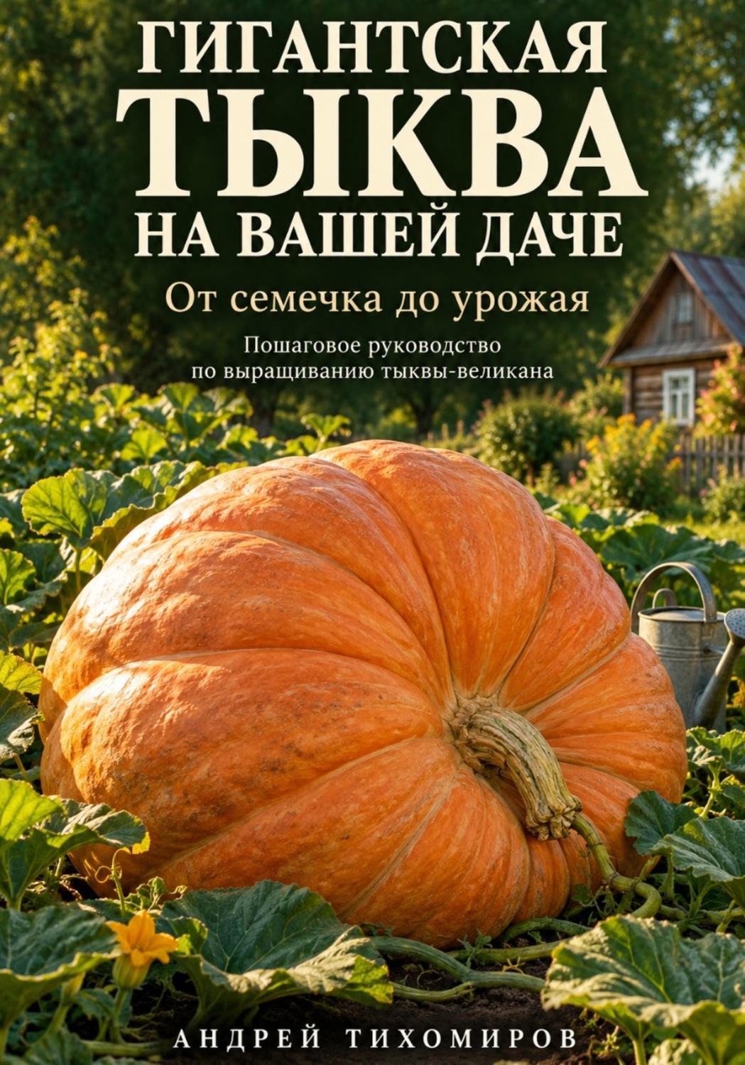 Обложка книги «Гигантская тыква на вашей даче»