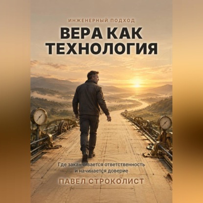 Обложка книги «Вера как технология. Где заканчивается ответственность и начинается доверие»