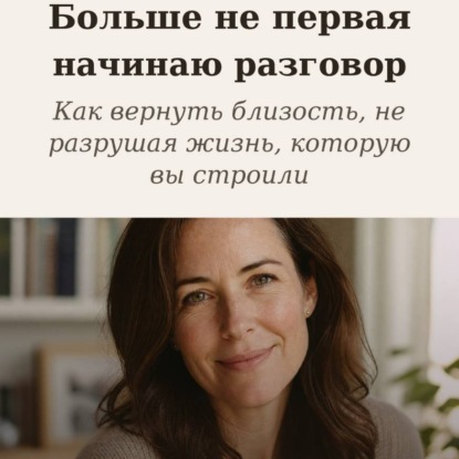 Обложка книги «Больше не первая начинаю разговор»