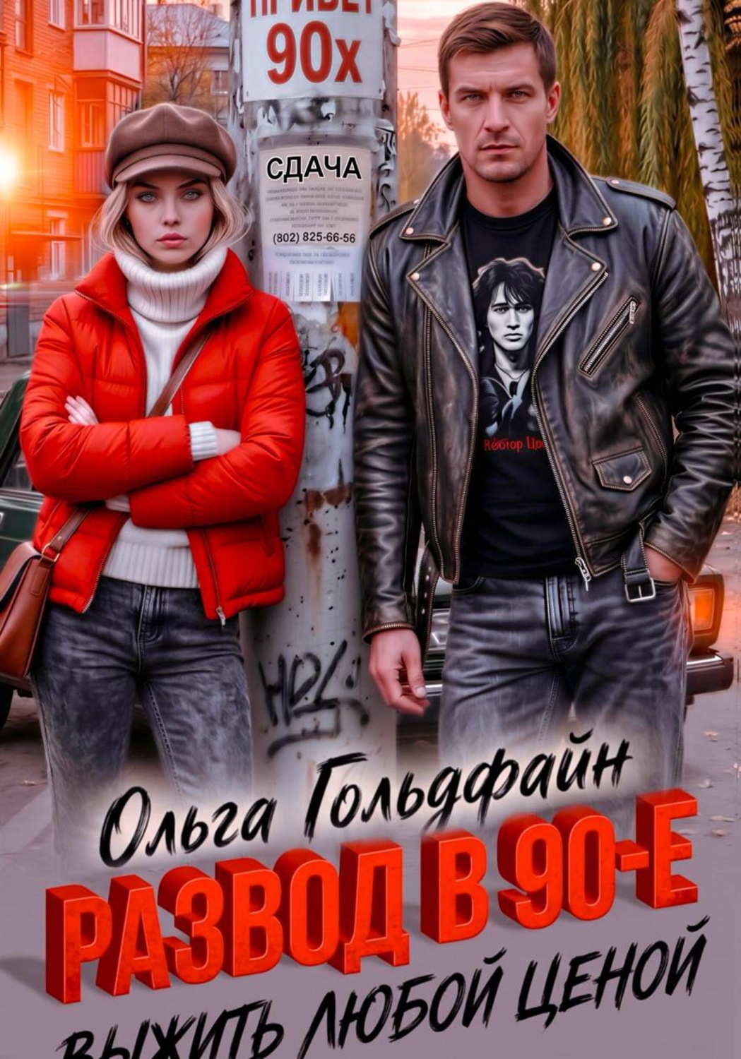 Обложка книги «Развод в 90-е. Выжить любой ценой»