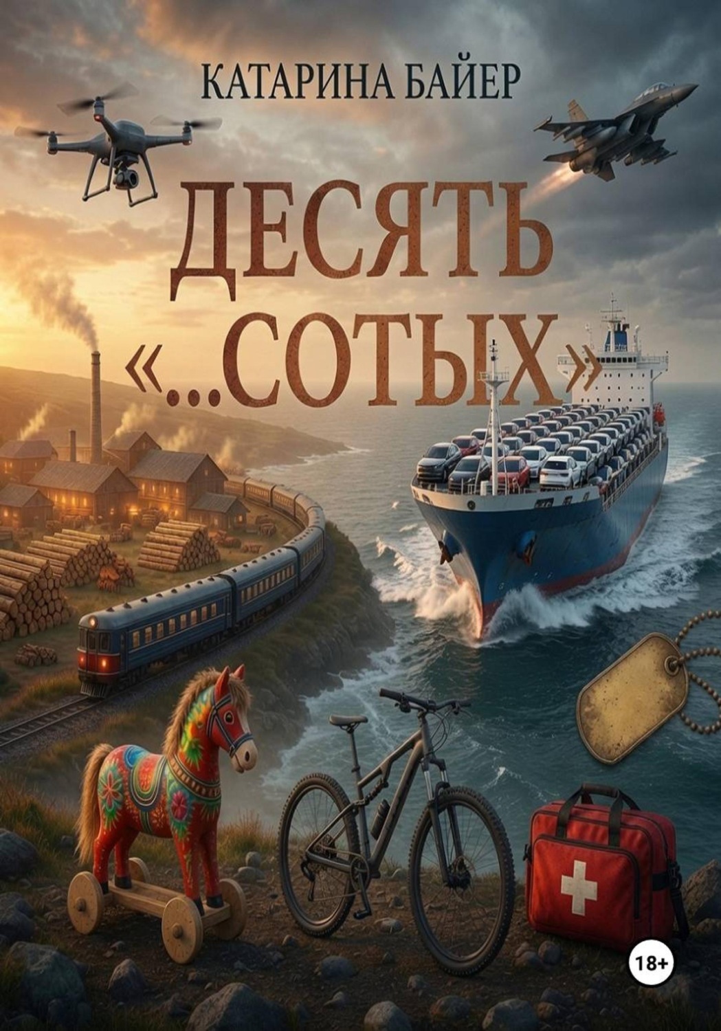 Обложка книги «ДЕСЯТЬ "...СОТЫХ"»